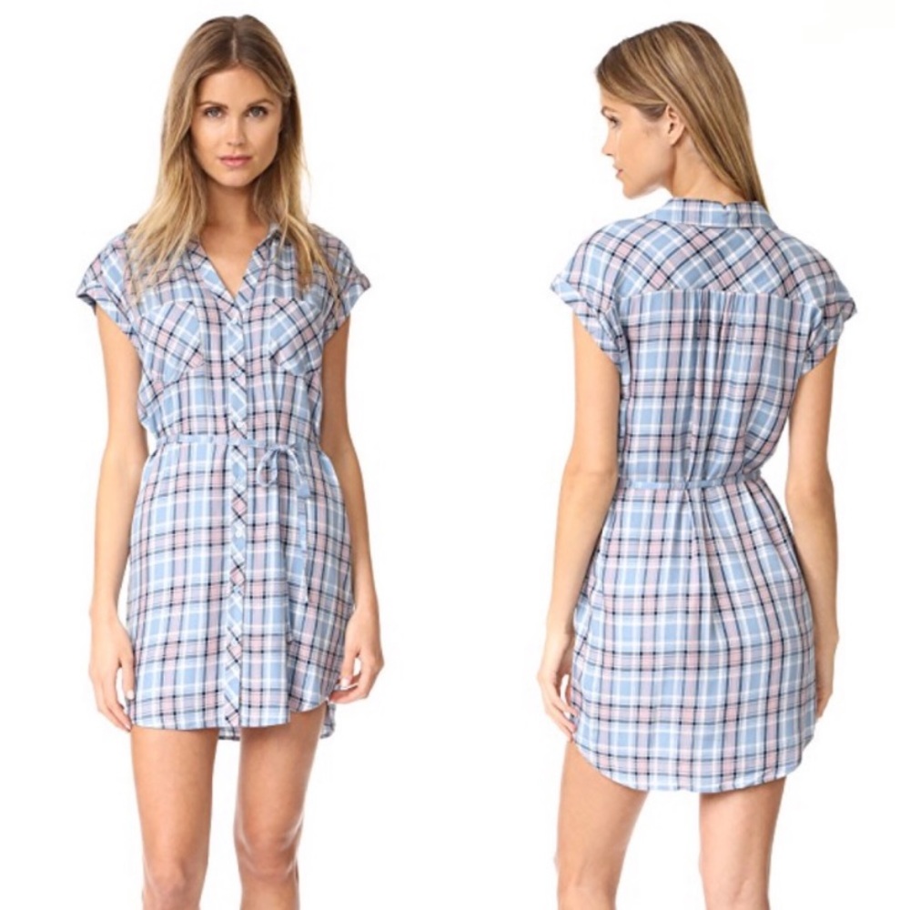 Soft Joie Button Dress